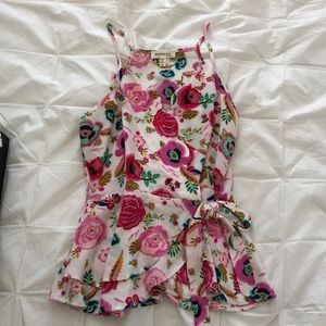 floral tank top